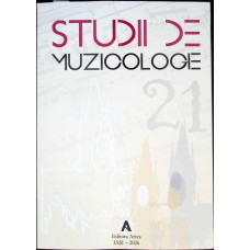 STUDII DE MUZICOLOGIE VOL.XXI PROFESORULUI GEORGE PASCU