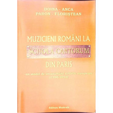 MUZICIENI ROMANI LA SCHOLA CANTORUM DIN PARIS