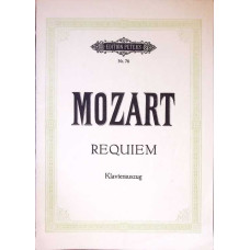 REQUIEM KLAVIER AUSZUG VON F. BRISSLER (PARTITURA MUZICALA)