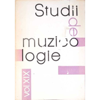 STUDII DE MUZICOLOGIE VOL.XIX