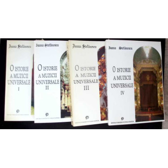 O ISTORIE A MUZICII UNIVERSALE VOL.1-4