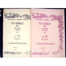 PIESE ROMANESTI PENTRU PIAN DIN SEC. XIX VOL.1-2 (CU DEDICATIA AUTOAREI)