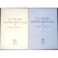 LUCRARI INSTRUMENTALE VOL.1-2 (PARTITURA) LUCRARI INSTRUMENTALE VOL.1-2 (PARTITURA)