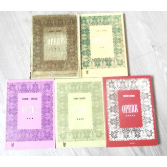 OPERE VOL.1-5 (CU DEDICATIA AUTORULUI)