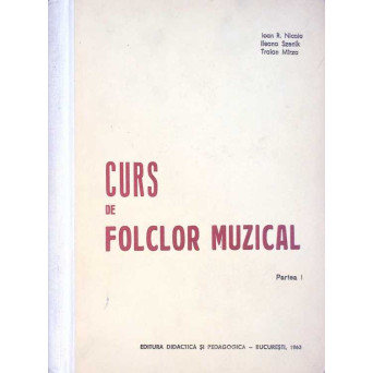 CURS DE FOLCLOR MUZICAL PARTEA I
