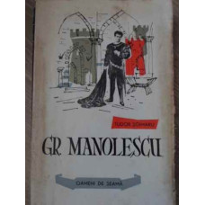 GR. MANOLESCU