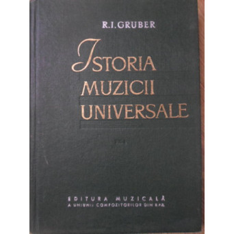 ISTORIA MUZICII UNIVERSALE VOL.1