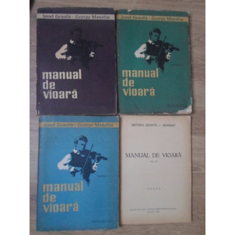 MANUAL DE VIOARA VOL.2,3,4 PLUS ANEXA LA VOL.4