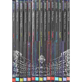 COLECTIA MARI SPECTACOLE DE OPERA VOL.1-15 CARTE + 2 CD-URI FIECARE VOLUM