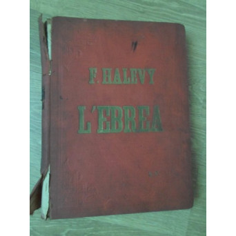 PARTITURA OPERA. L'EBREA, OPERA IN CINQUE ATTI