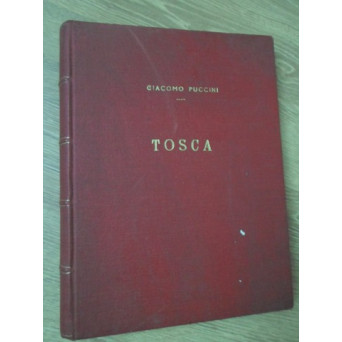 PARTITURA OPERA. TOSCA, ATTO PRIMO