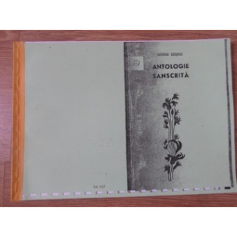 ANTOLOGIE SANSCRITA (XEROX)