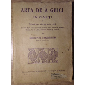 ARTA DE A GHICI IN CARTI SI TALMACIREA VISELOR PRIN CARTI