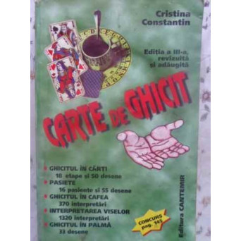 CARTE DE GHICIT