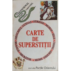CARTE DE SUPERSTITII