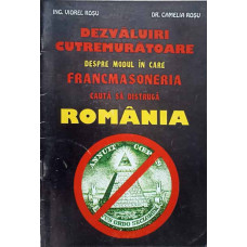 DEZVALUIRI CUTREMURATOARE DESPRE MODUL IN CARE FRANCMASONERIA CAUTA SA DISTRUGA ROMANIA