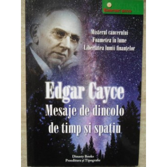 MESAJE DE DINCOLO DE TIMP SI SPATIU. MISTERUL CANCERULUI. FOAMETEA IN LUME. LIBERTATEA LUMII FINANTELOR