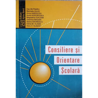 CONSILIERE SI ORIENTARE SCOLARA