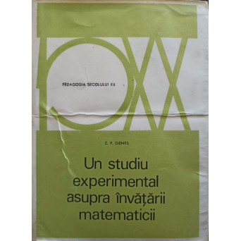 UN STUDIU EXPERIMENTAL ASUPRA INVATARII MATEMATICII