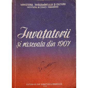 INVATATORII SI RASCOALA DIN 1907