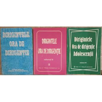 DIRIGINTELE. ORA DE DIRIGENTIE VOL.1-3