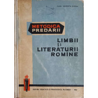 METODICA PREDARII LIMBII SI LITERATURII ROMANE