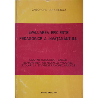 EVALUAREA EFICIENTEI PEDAGOGICE A INVATAMANTULUI