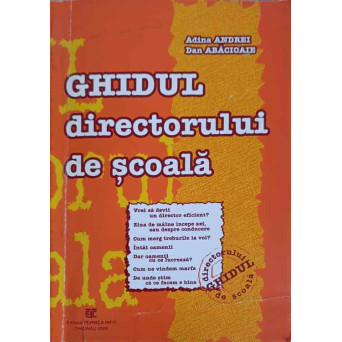 GHIDUL DIRECTORULUI DE SCOALA