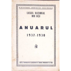 LICEUL NATIONAL DIN IASI. ANUARUL 1937-1938
