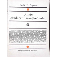 STIINTA CONDUCERII INVATAMANTULUI VOL.1 STIINTA CONDUCERII INVATAMANTULUI VOL.1