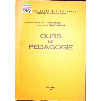 CURS DE PEDAGOGIE