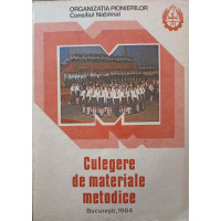 CULEGERE DE MATERIALE METODICE PREZENTATE SI PREMIATE LA CONCURSUL REPUBLICAN VOL.3 ACTIVITATI CULTURAL-ARTISTICE ORGANIZATE CU PIONIERII SI SCOLARII CULEGERE DE MATERIALE METODICE PREZENTATE SI PREMIATE LA CONCURSUL REPUBLICAN VOL.3 ACTIVITATI CULTURAL-ARTISTICE ORGANIZATE CU PIONIERII SI SCOLARII