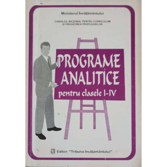 PROGRAME ANALITICE PENTRU CLASELE I-IV