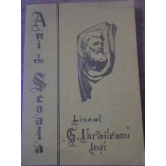 ANI DE SCOALA LICEUL G. IBRAILEANU IASI NR.12-13, 1974