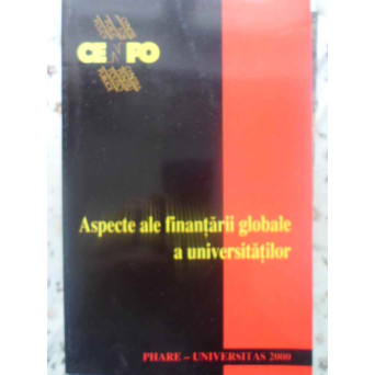 ASPECTE ALE FINANTARII GLOBALE A UNIVERSITATILOR