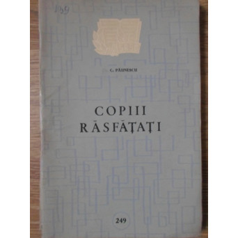 COPIII RASFATATI. CONSECINTELE PATOLOGICE ALE RASFATATULUI