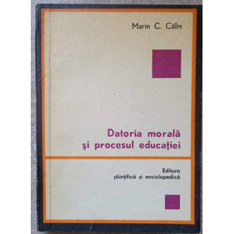 DATORIA MORALA SI PROCESUL EDUCATIEI