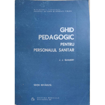 GHID PEDAGOGIC PENTRU PERSONALUL SANITAR