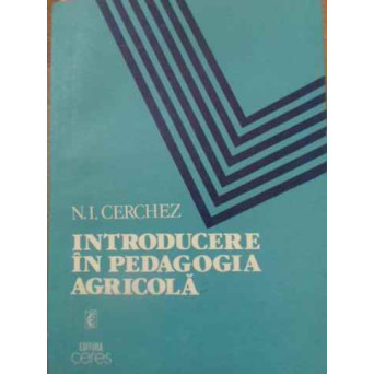 INTRODUCERE IN PEDAGOGIA AGRICOLA