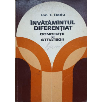 INVATAMANTUL DIFERENTIAT. CONCEPTII SI STRATEGII