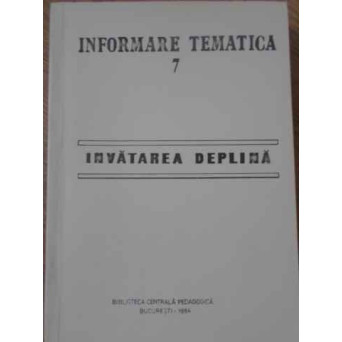 INVATAREA DEPLINA