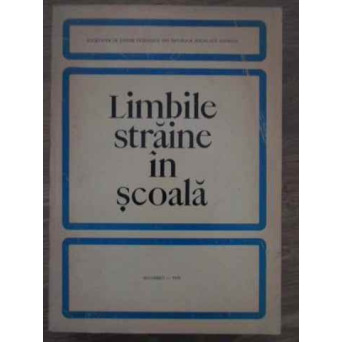 LIMBILE STRAINE IN SCOALA