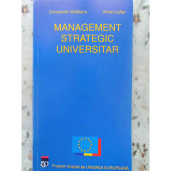 MANAGEMENT STRATEGIC UNIVERSITAR