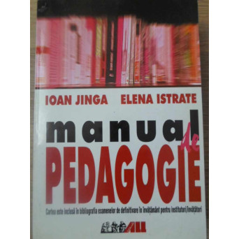 MANUAL DE PEDAGOGIE