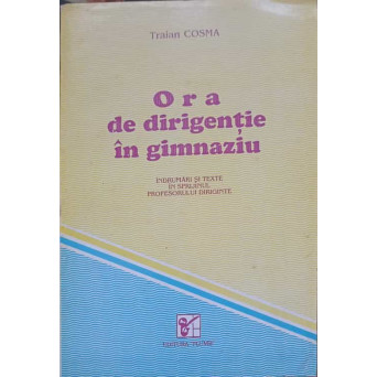 ORA DE DIRIGENTIE IN GIMNAZIU