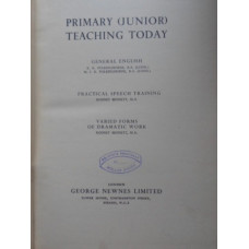 PRIMARY (JUNIOR) TEACHING TODAY