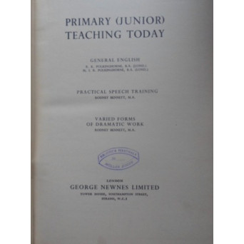 PRIMARY (JUNIOR) TEACHING TODAY