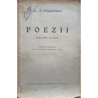 POEZII. PAGINI ALESE