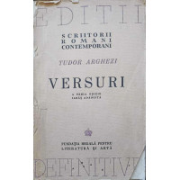 VERSURI. A TREIA EDITIE IARAS ADAOGITA VERSURI. A TREIA EDITIE IARAS ADAOGITA
