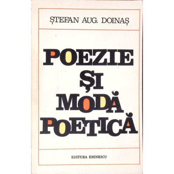 POEZIE SI MODA POETICA